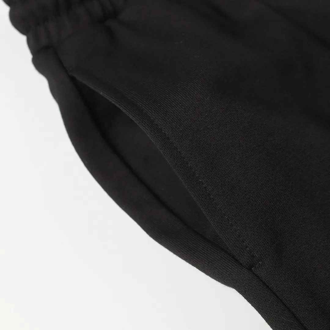 Saint Michael series of fashionable casual long sweatpants Style number: 242P190 Color: Black Size: S M L XL